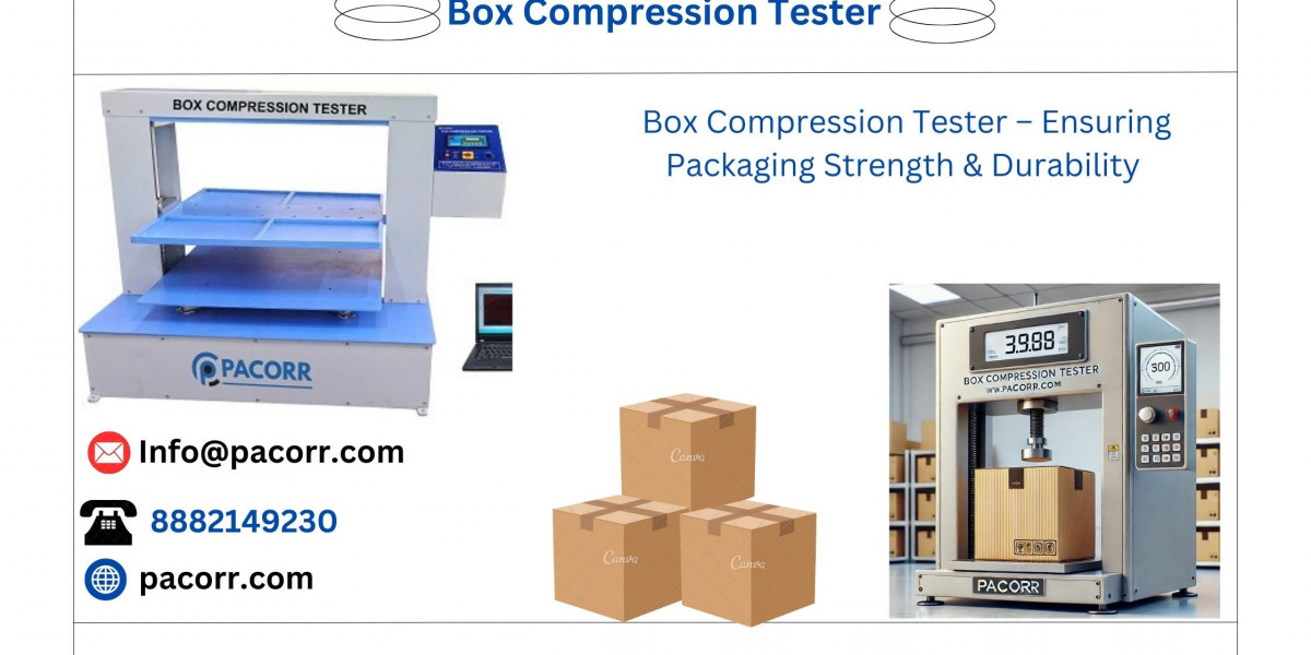 Box Compression Tester – Ensuring Packaging Strength and Durability